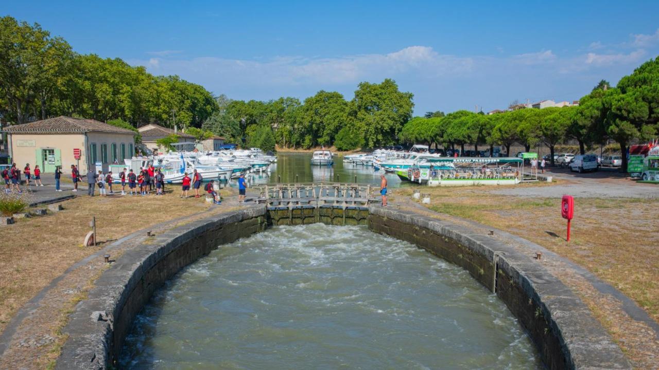 Tout Confort ! Calme, Climatisation, Parking Gratuit, Grande Terrasse, Ascenseur, Wifi Apartment Carcassonne Luaran gambar